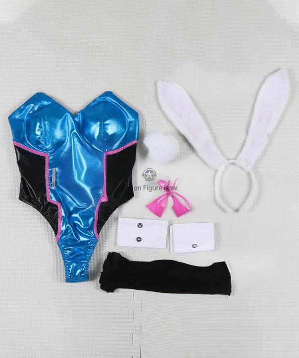D.Va Playboy Bunny Cosplay Costume from Overwatch