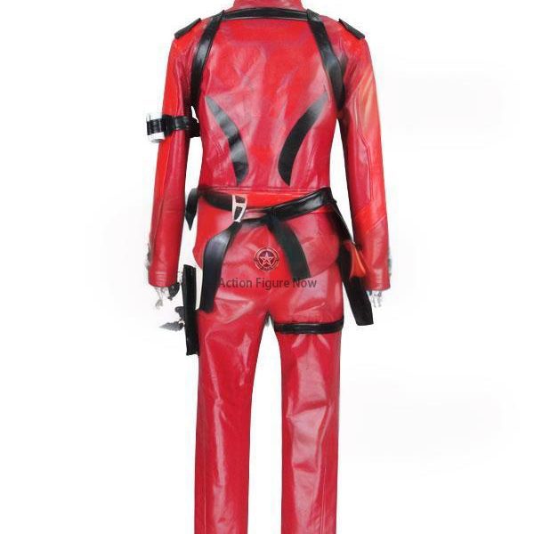 Overwatch Soldier 76 Red Halloween Immortal Skin Costume