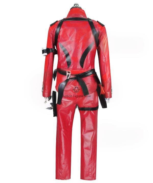 Overwatch Soldier 76 Red Halloween Immortal Skin Costume