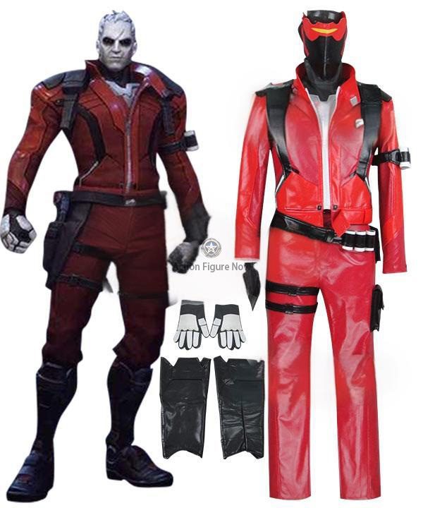 Overwatch Soldier 76 Red Halloween Immortal Skin Costume