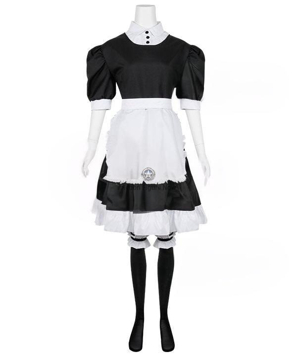 Persona 3: Dancing Moon - Makoto Yuki Male Maid Cosplay Costume Persona 3: Dancing Moon - Makoto Yuki Male Maid Cosplay Costume