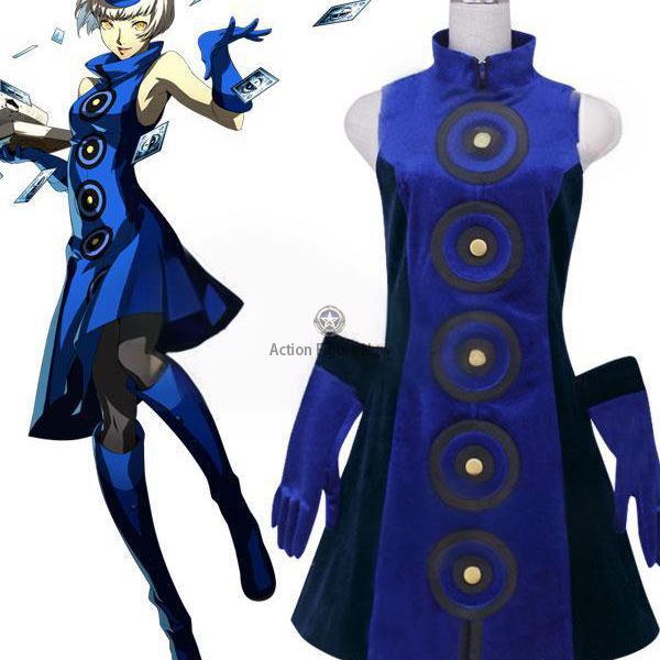 Persona 3 Elizabeth Blue Uniform Cosplay Costume