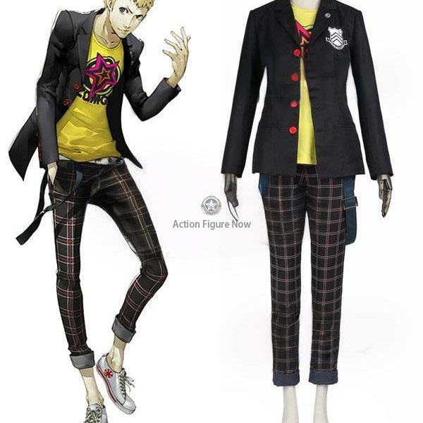 Ryuji Sakamoto School Uniform from Persona 5 Cosplay Costume
