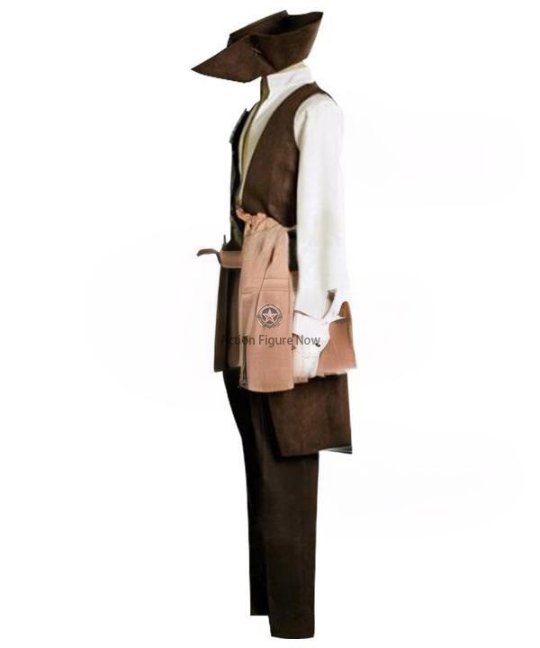 Captain Jack Sparrow Cosplay Costume - C Edition from Pirates of the Caribbean for Halloween Captain Jack Sparrow Cosplay Costume - C Edition from Pirates of the Caribbean for Halloween