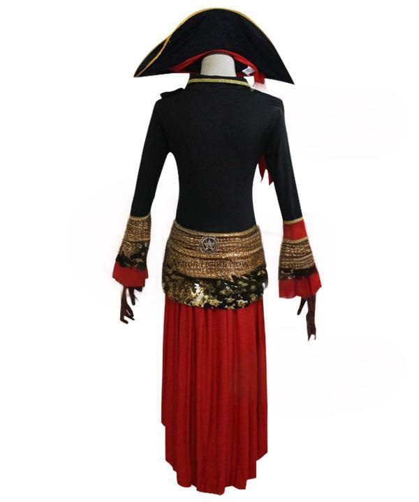 Pirates of the Caribbean Women's Pirate Halloween Cosplay Outfit Pirates of the Caribbean Women's Pirate Halloween Cosplay Outfit