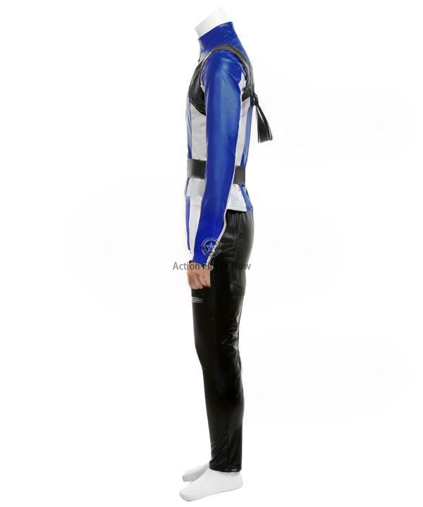 Blue Power Ranger Costume from Beast Morphers Series - High-Quality Cosplay Outfit Blue Power Ranger Costume from Beast Morphers Series - High-Quality Cosplay Outfit