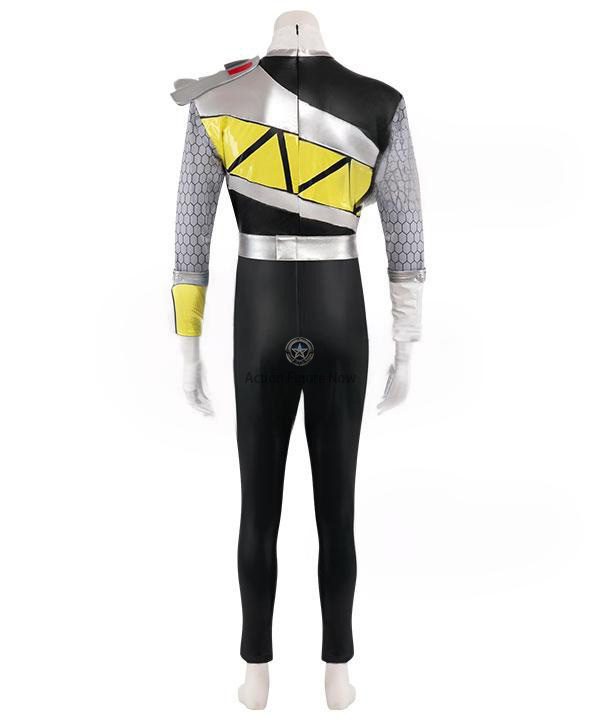 Black Ranger Dino Charge Power Rangers Cosplay Costume Black Ranger Dino Charge Power Rangers Cosplay Costume