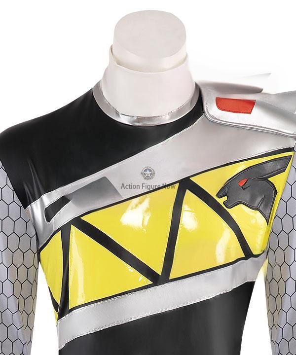 Black Ranger Dino Charge Power Rangers Cosplay Costume Black Ranger Dino Charge Power Rangers Cosplay Costume