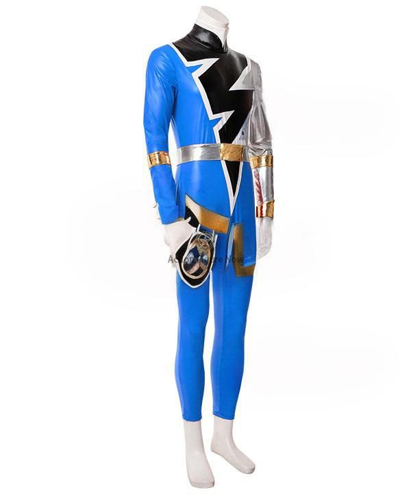 Blue Dino Fury Ranger Costume - Power Rangers Cosplay Outfit Blue Dino Fury Ranger Costume - Power Rangers Cosplay Outfit