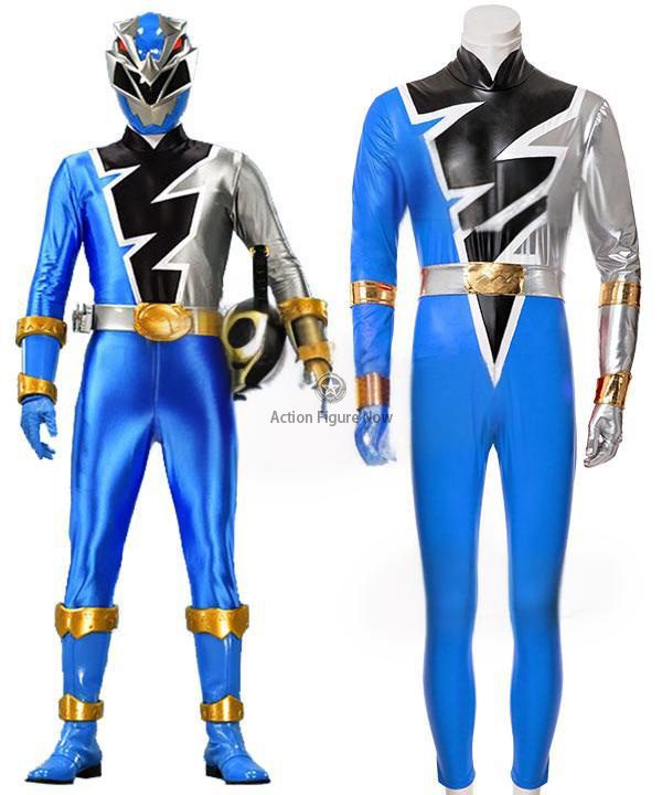 Blue Dino Fury Ranger Costume - Power Rangers Cosplay Outfit Blue Dino Fury Ranger Costume - Power Rangers Cosplay Outfit