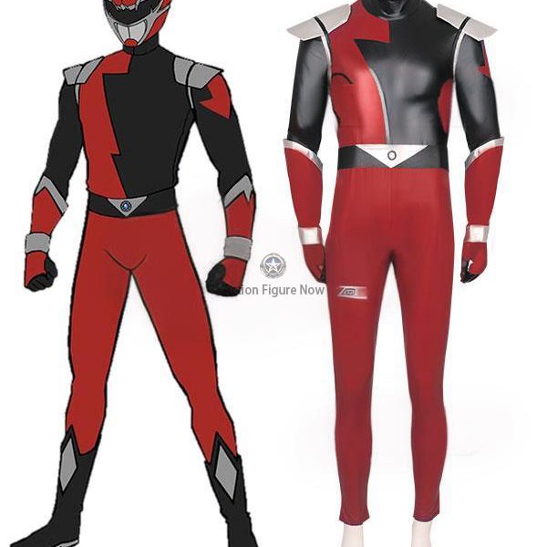 Red Ranger HyperForce Uniform - Power Rangers Cosplay Costume
