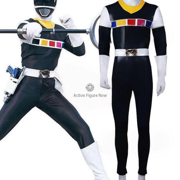 Black Space Ranger Costume - Power Rangers In Space Cosplay Outfit