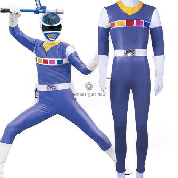 Blue Space Ranger Cosplay Outfit from Power Rangers In Space - EMPR070
