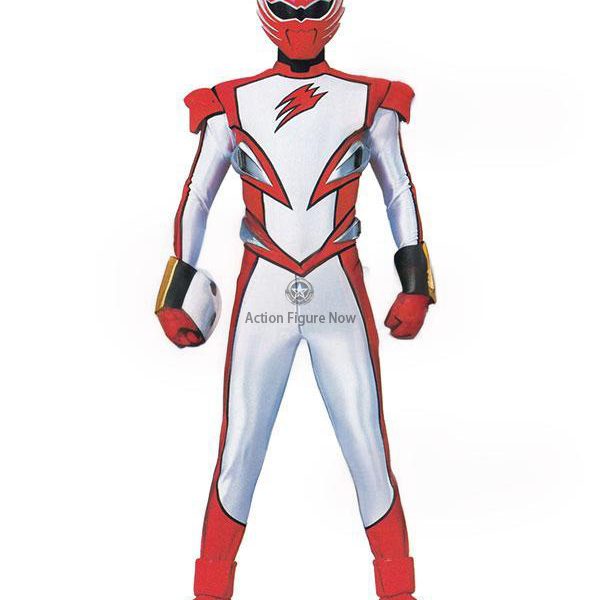Red Ranger Jungle Master Mode Cosplay Costume from Power Rangers Jungle Fury