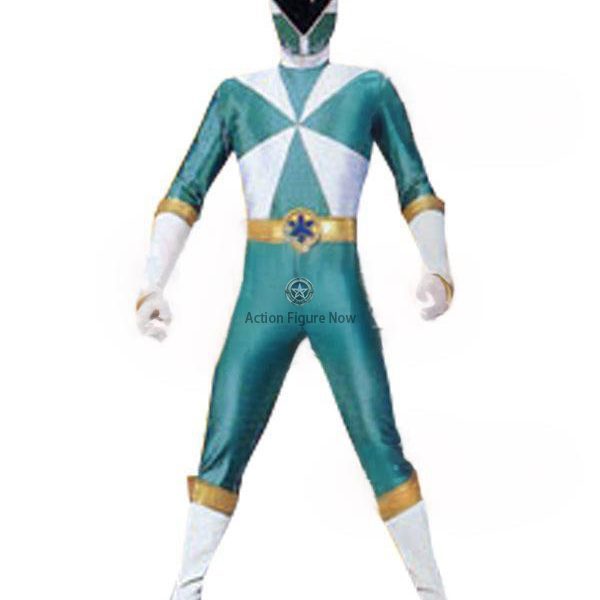 Green Lightspeed Ranger Costume - Power Rangers Lightspeed Rescue Cosplay