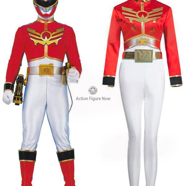 Red Ranger Megaforce Costume - Power Rangers Cosplay Outfit