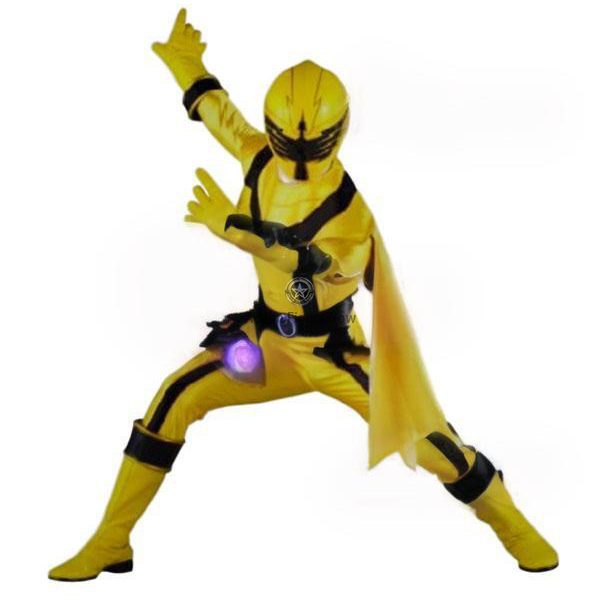 Mystic Force Power Rangers Yellow Ranger Costume for Cosplay