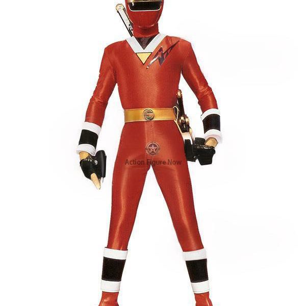 Red Wind Ranger Costume - Power Rangers Ninja Storm Cosplay