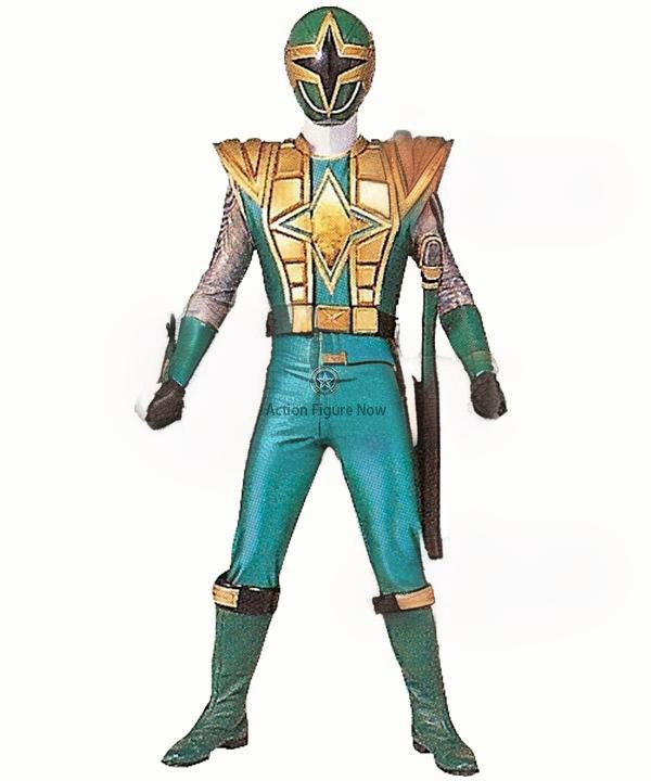Green Samurai Ranger Costume Green Samurai Ranger Costume