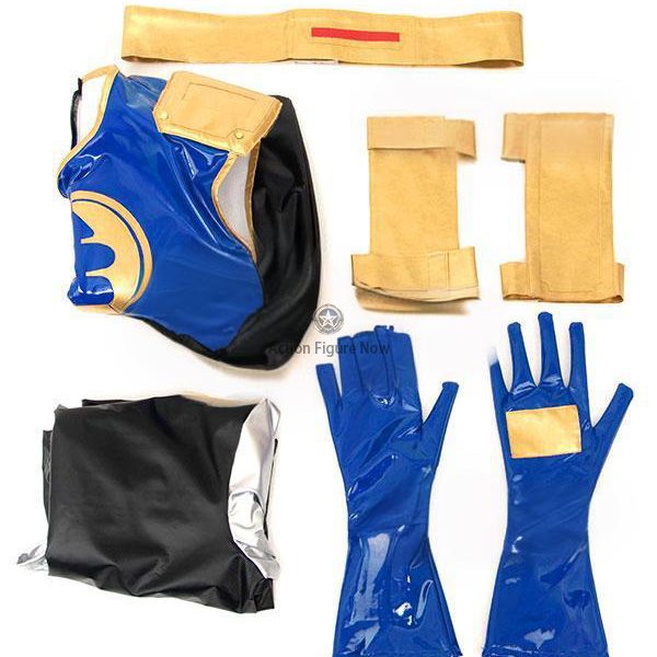 Navy Thunder Ranger Costume from Power Rangers Ninja Storm - High Quality Cosplay Outfit