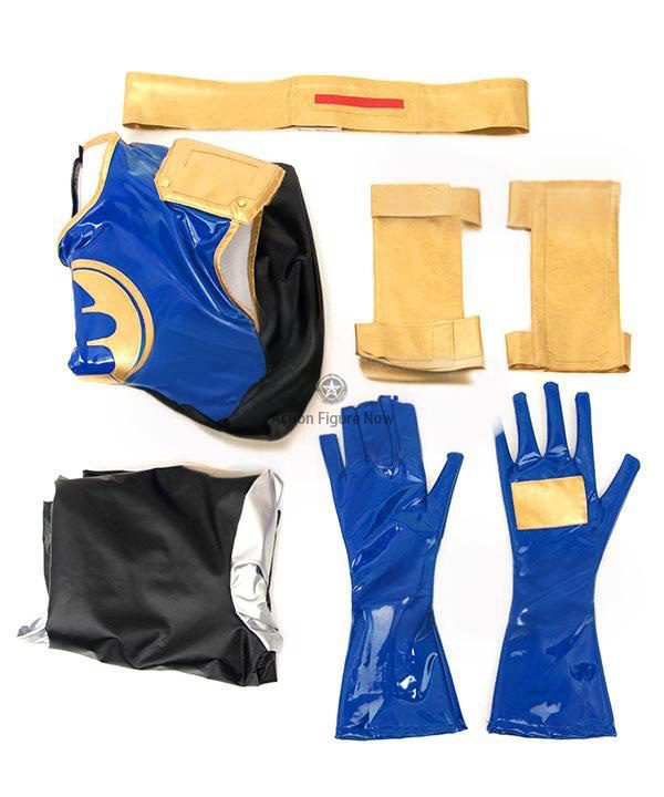 Navy Thunder Ranger Costume from Power Rangers Ninja Storm - High Quality Cosplay Outfit Navy Thunder Ranger Costume from Power Rangers Ninja Storm - High Quality Cosplay Outfit