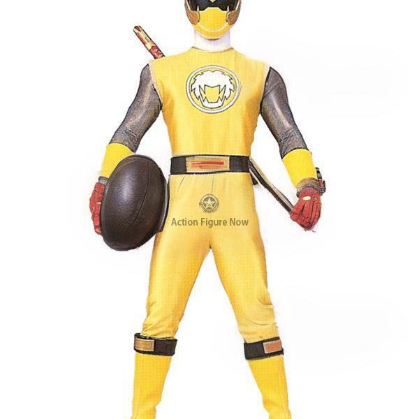 Yellow Wind Ranger Cosplay Costume from Power Rangers Ninja Storm Series - EMPR019