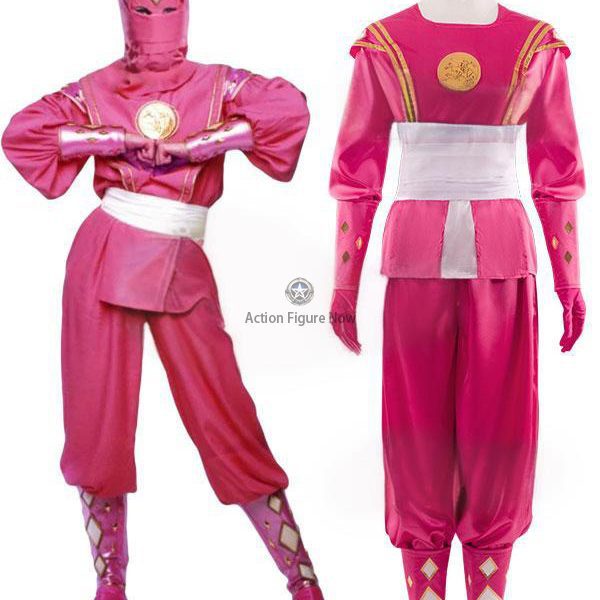 Power Rangers Ninjetti Pink Ninja Ranger Cosplay Costume - High Quality, Authentic Detail
