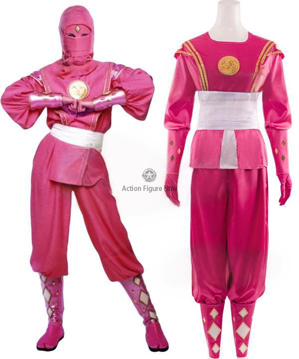 Power Rangers Ninjetti Pink Ninja Ranger Cosplay Costume - High Quality, Authentic Detail