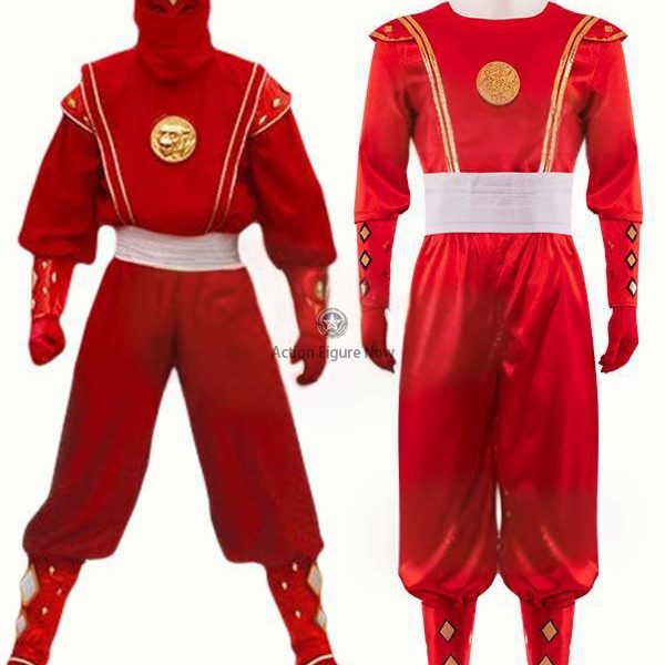 Red Ninja Ranger Cosplay Costume - Power Rangers Ninjetti Series