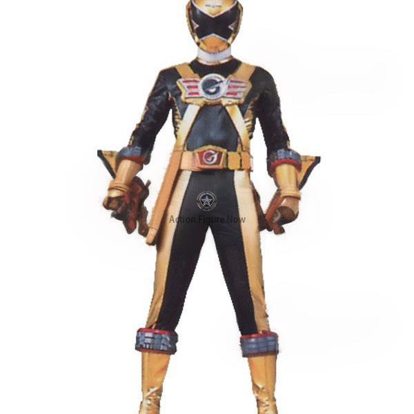 Gold Ranger Operator Series Cosplay Costume from Power Rangers RPM