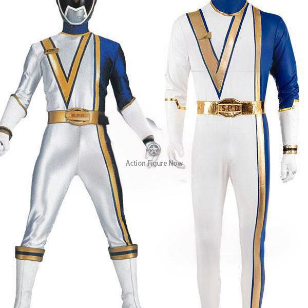 Omega Ranger Costume from Power Rangers SPD - High-Quality Cosplay Outfit