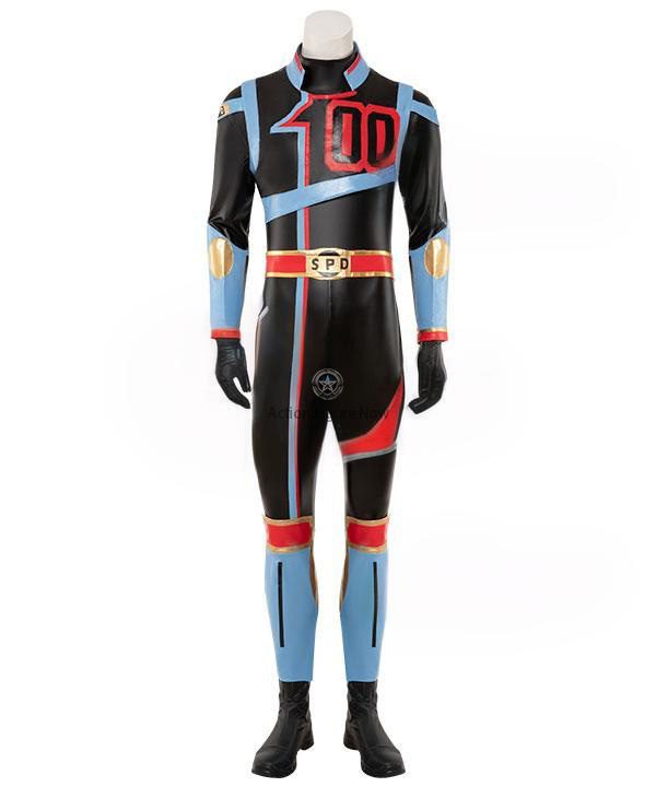 SPD Shadow Ranger Costume - Power Rangers S.P.D. Cosplay Outfit SPD Shadow Ranger Costume - Power Rangers S.P.D. Cosplay Outfit