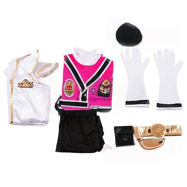 Power Rangers Samurai Costume - Pink Ranger Super Mode Cosplay Outfit
