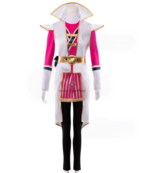 Power Rangers Samurai Costume - Pink Ranger Super Mode Cosplay Outfit