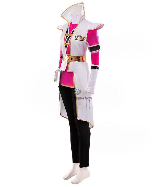 Power Rangers Samurai Costume - Pink Ranger Super Mode Cosplay Outfit