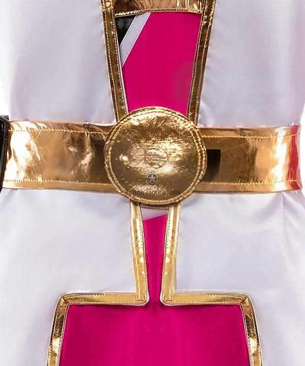 Power Rangers Samurai Costume - Pink Ranger Super Mode Cosplay Outfit