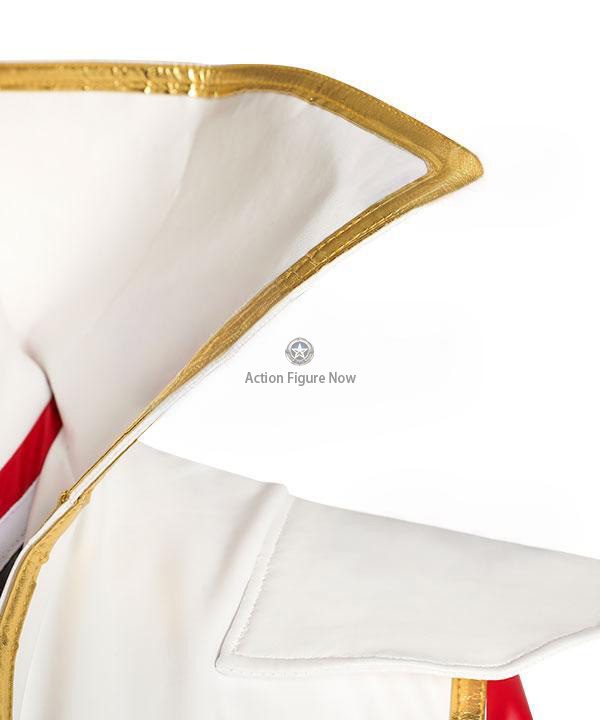 Red Samurai Super Mode Power Rangers Cosplay Costume