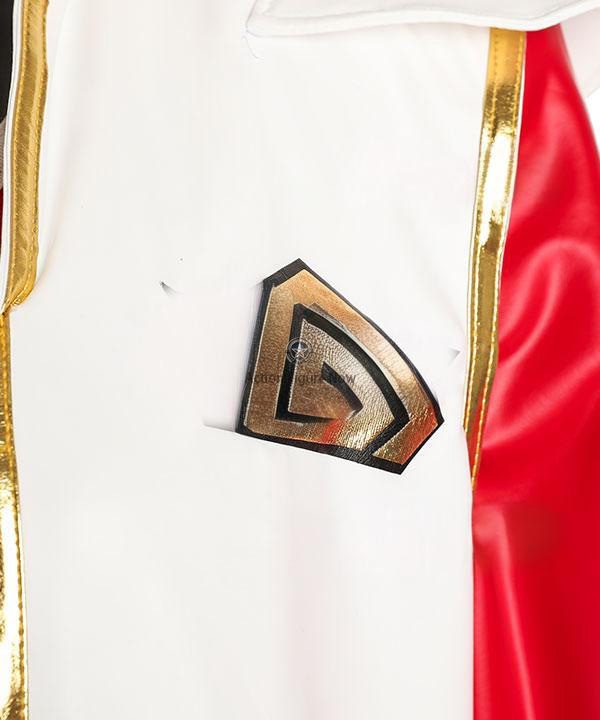 Red Samurai Super Mode Power Rangers Cosplay Costume