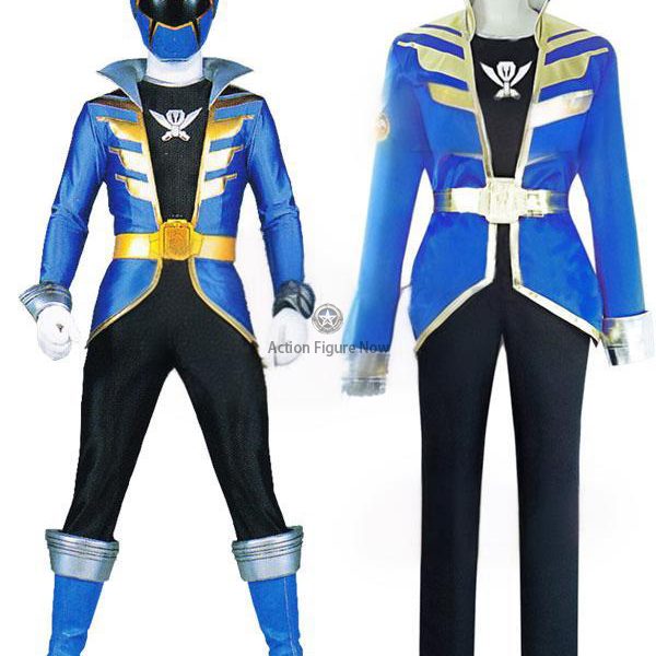 Blue Ranger Super Megaforce Costume - Power Rangers Cosplay Outfit