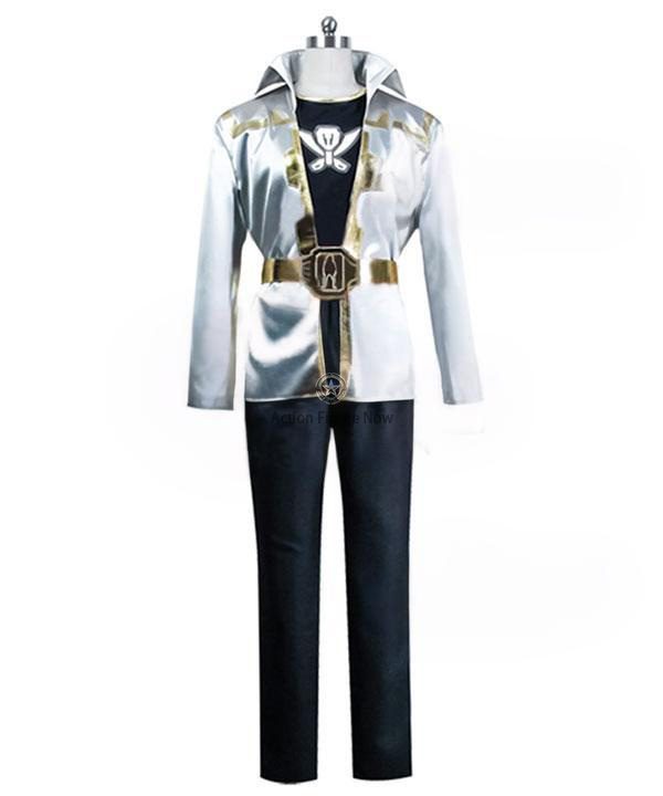 Silver Ranger Super Megaforce Cosplay Costume - Power Rangers Deluxe Outfit