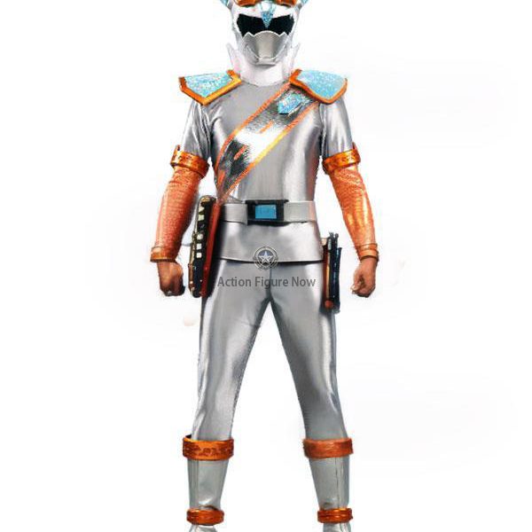 Kiramai Silver Power Rangers Cosplay Costume - Super Sentai Kiramager Series