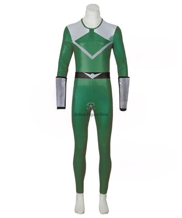 Green Ranger Costume from Power Rangers Time Force - Cosplay Outfit Green Ranger Costume from Power Rangers Time Force - Cosplay Outfit