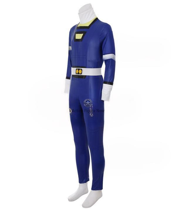 Blue Turbo Ranger Costume - Power Rangers Turbo Cosplay Outfit Blue Turbo Ranger Costume - Power Rangers Turbo Cosplay Outfit