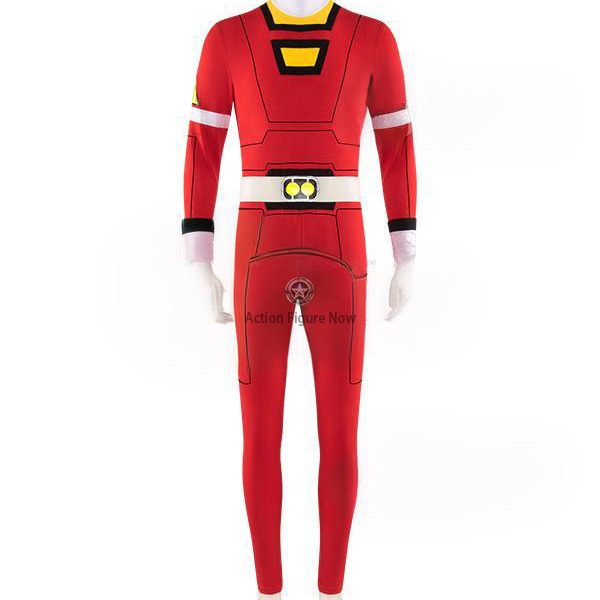 Red Turbo Ranger Cosplay Costume - Power Rangers Turbo Tommy Oliver Outfit