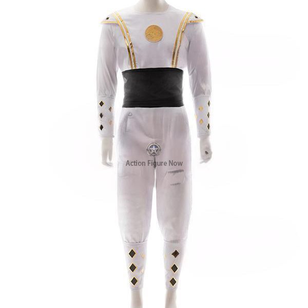 White Ninja Ranger Cosplay Costume - Tommy Oliver Power Rangers Ninjetti