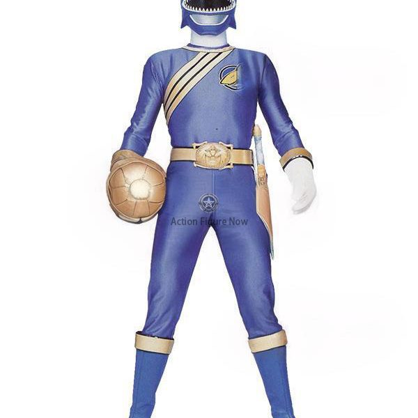 Blue Power Rangers Wild Force Ranger Costume for Cosplay