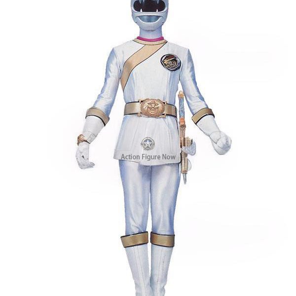 White Wild Force Ranger Power Rangers Cosplay Costume