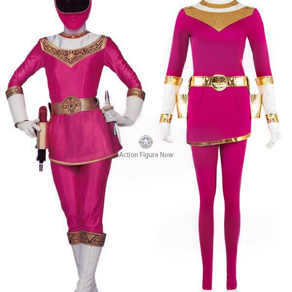 Power Rangers Zeo Pink Ranger Cosplay Outfit - High-Quality Costume EMPR050
