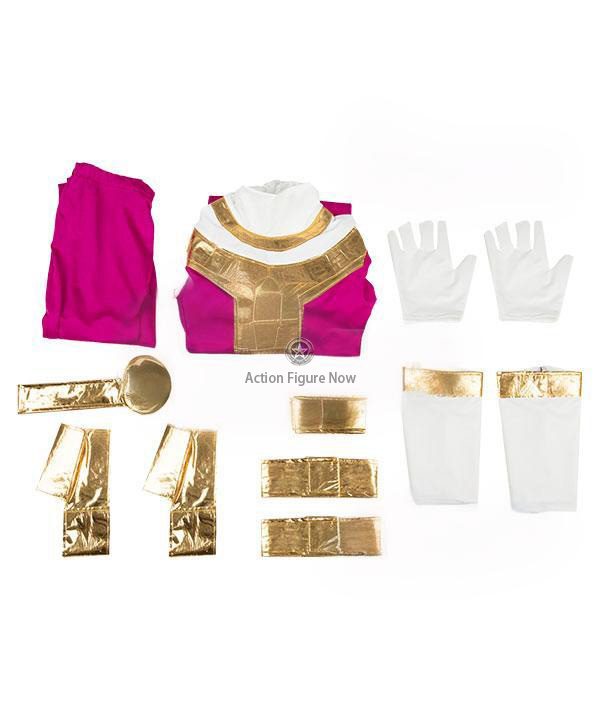 Power Rangers Zeo Pink Ranger Cosplay Outfit - High-Quality Costume EMPR050