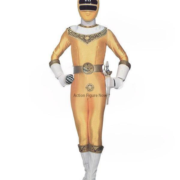 Yellow Power Rangers Zeo Ranger II Cosplay Costume - EMPR049